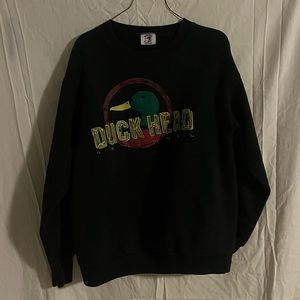 Duck head original crewneck hoodie
